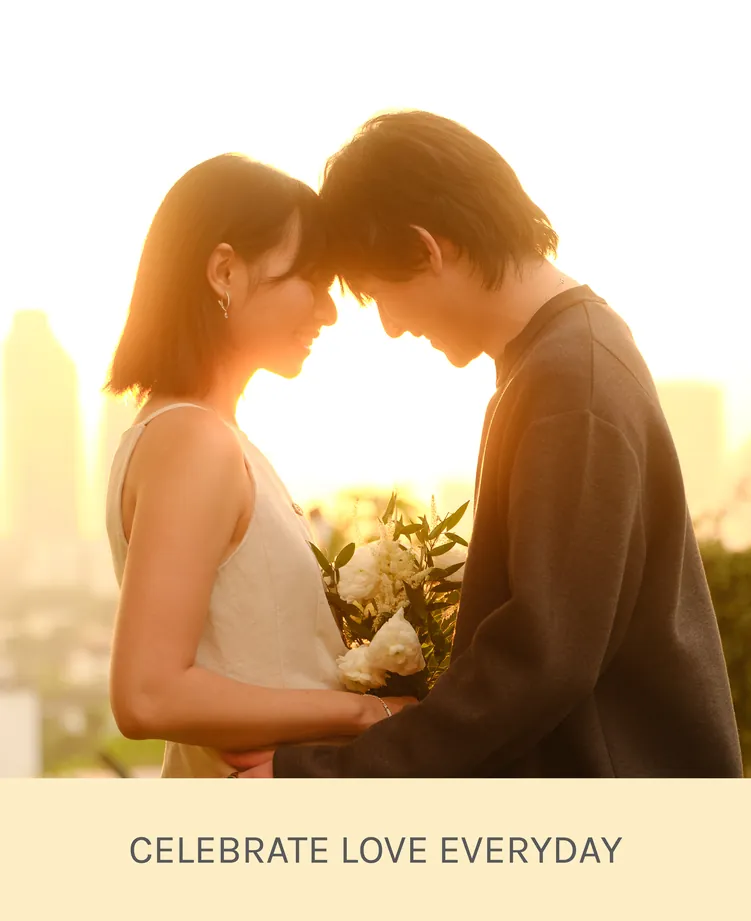 DeGem Malaysia's Infinity® HONEYMOON Wedding Band Collection