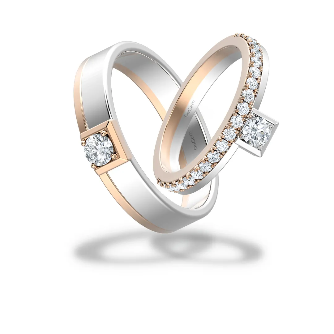 Forevermark Tiara Diamond Wedding Band - DeGem Malaysia