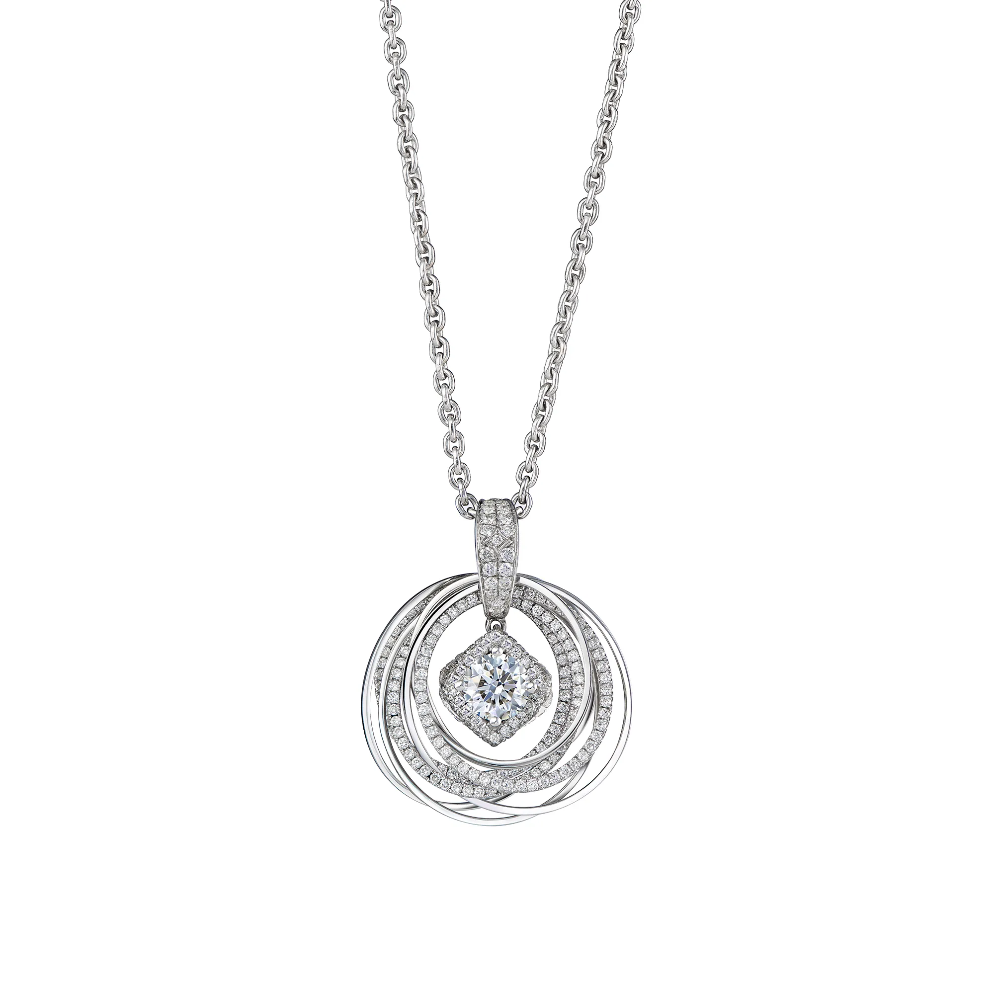 Forevermark Revel Convertible Necklace With Diamonds- DeGem Malaysia