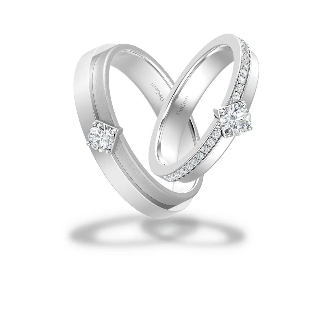 Forevermark Regal Diamond Wedding Band - DeGem Malaysia