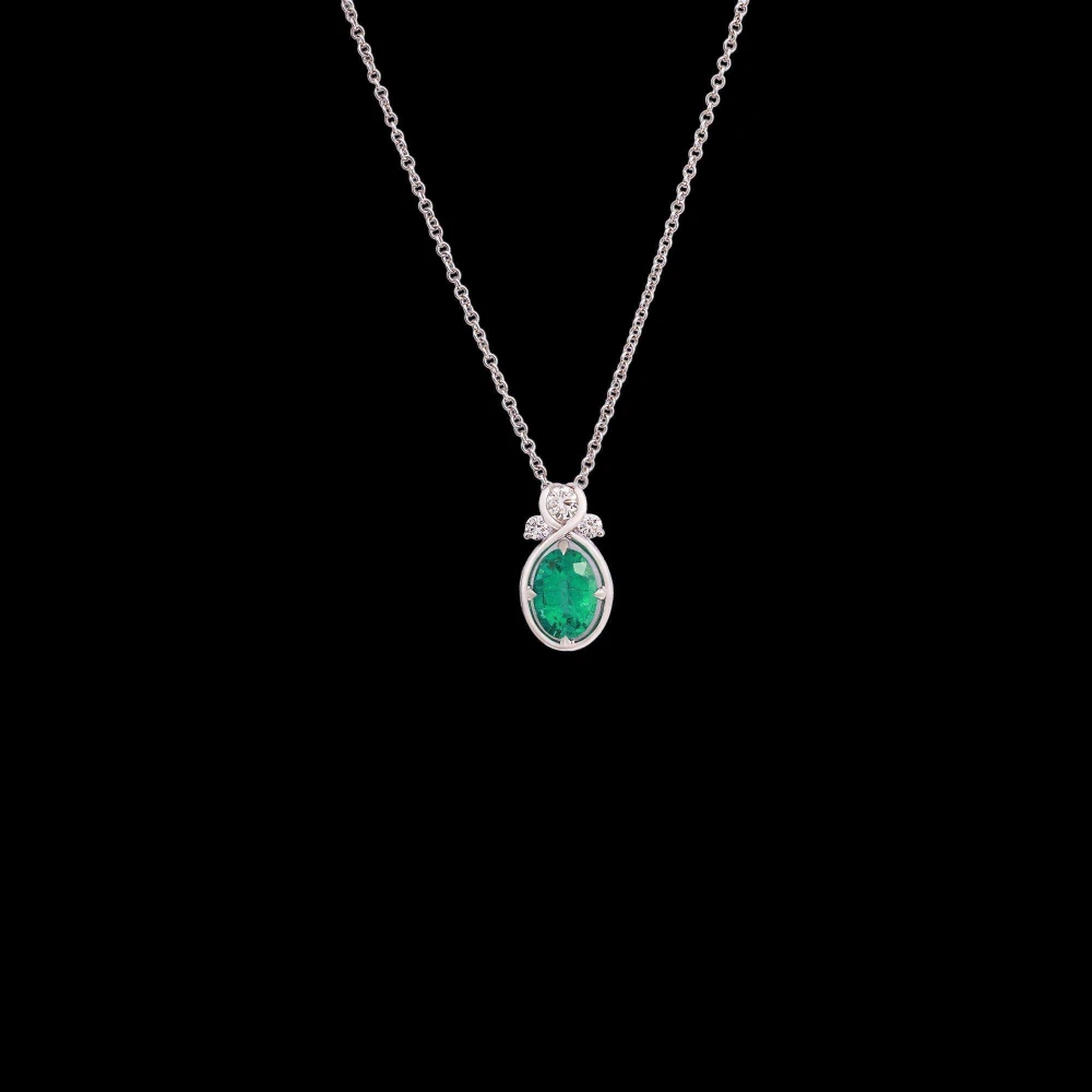 Veritas Emerald Pendant